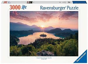 Пазл Ravensburger Bled Lake, Slovenia 17445 3000 элементов 14+ - Фото 1