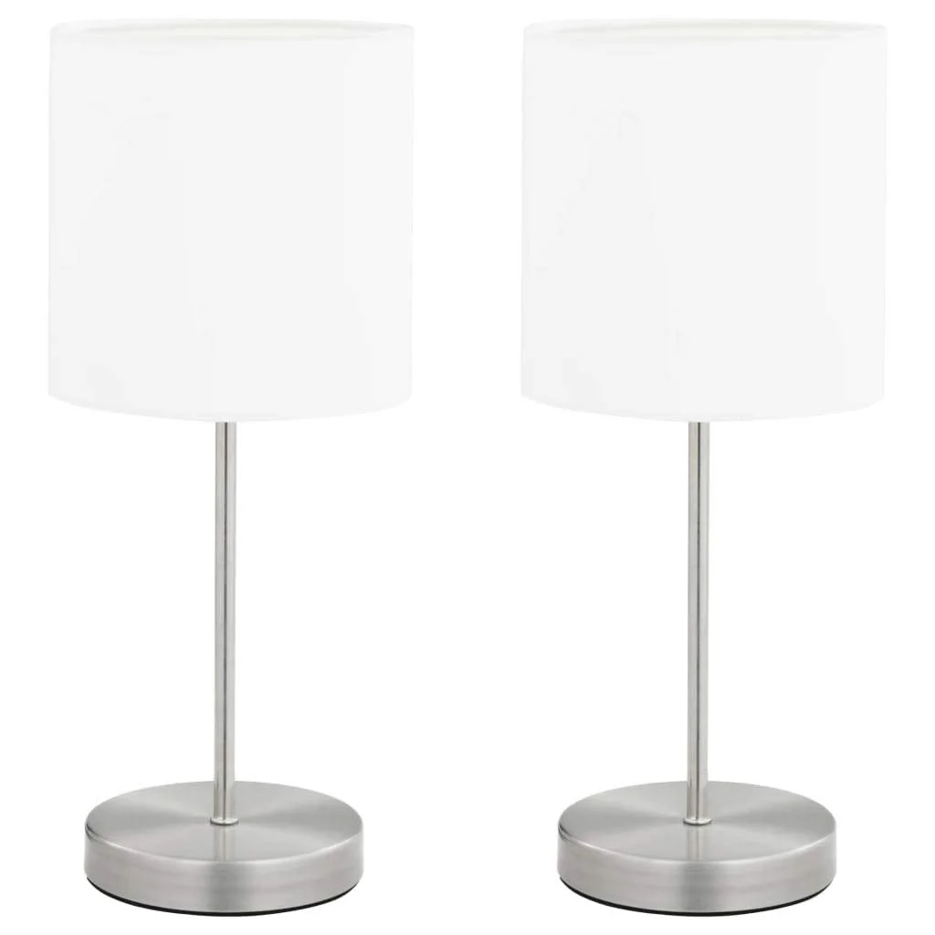 Настільна лампа Tidyard Touch Sensor E14 White/Silver Комплект 2 шт., фото №1