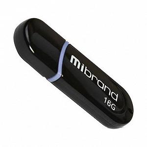 USB флеш-накопичувач Mibrand 16GB Panther Black 2.0 MI2.0/PA16P2B - Фото 1
