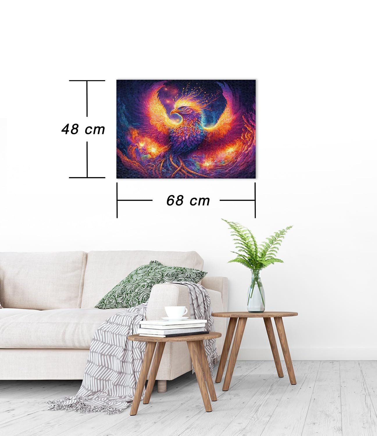 Пазл Ulmer Puzzleschmiede Farben & Fantasy Phoenix 1000 деталей, фото №3