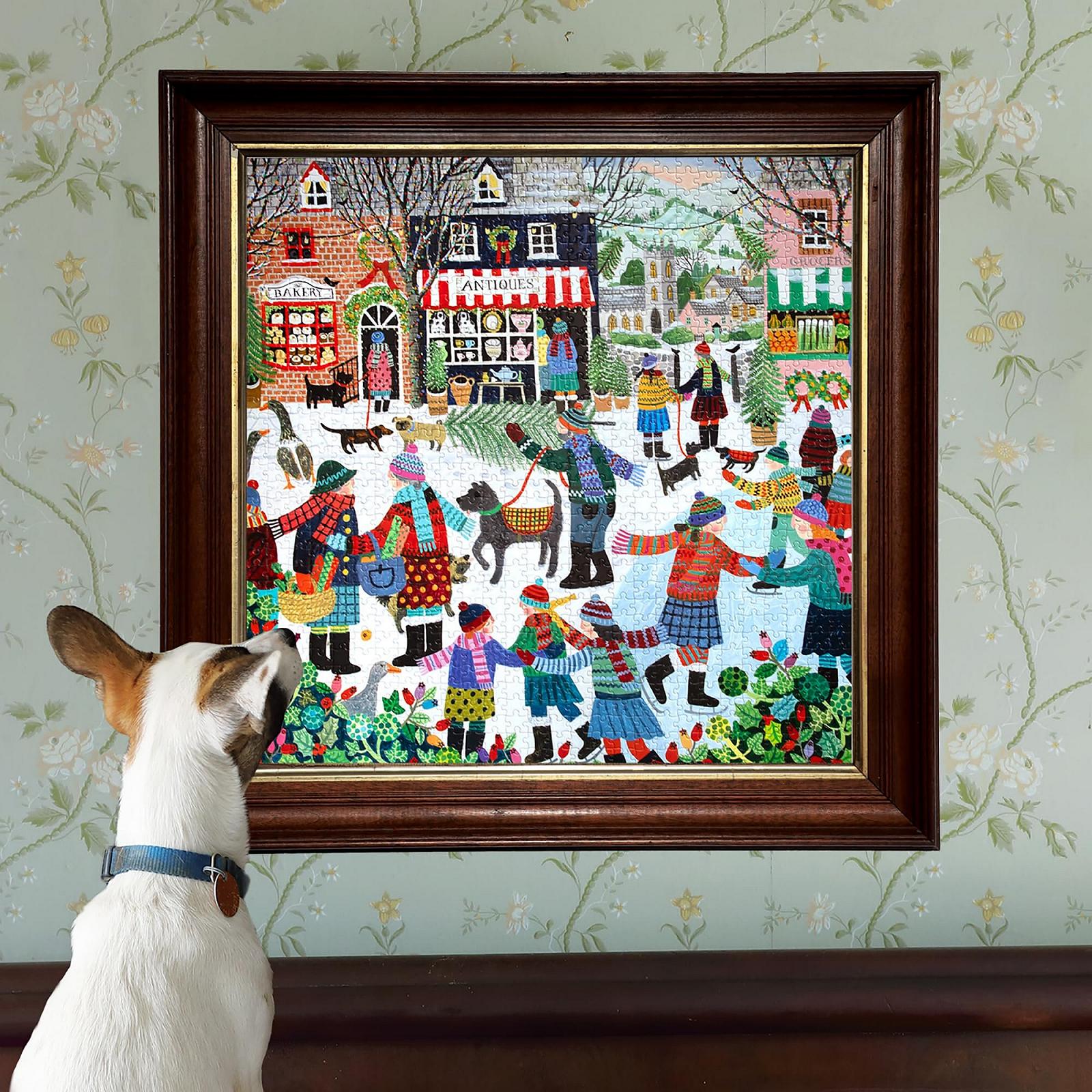 Пазл Eeboo Christmas in The Square 1000 деталей 58,5 x 58,5 см, фото №5