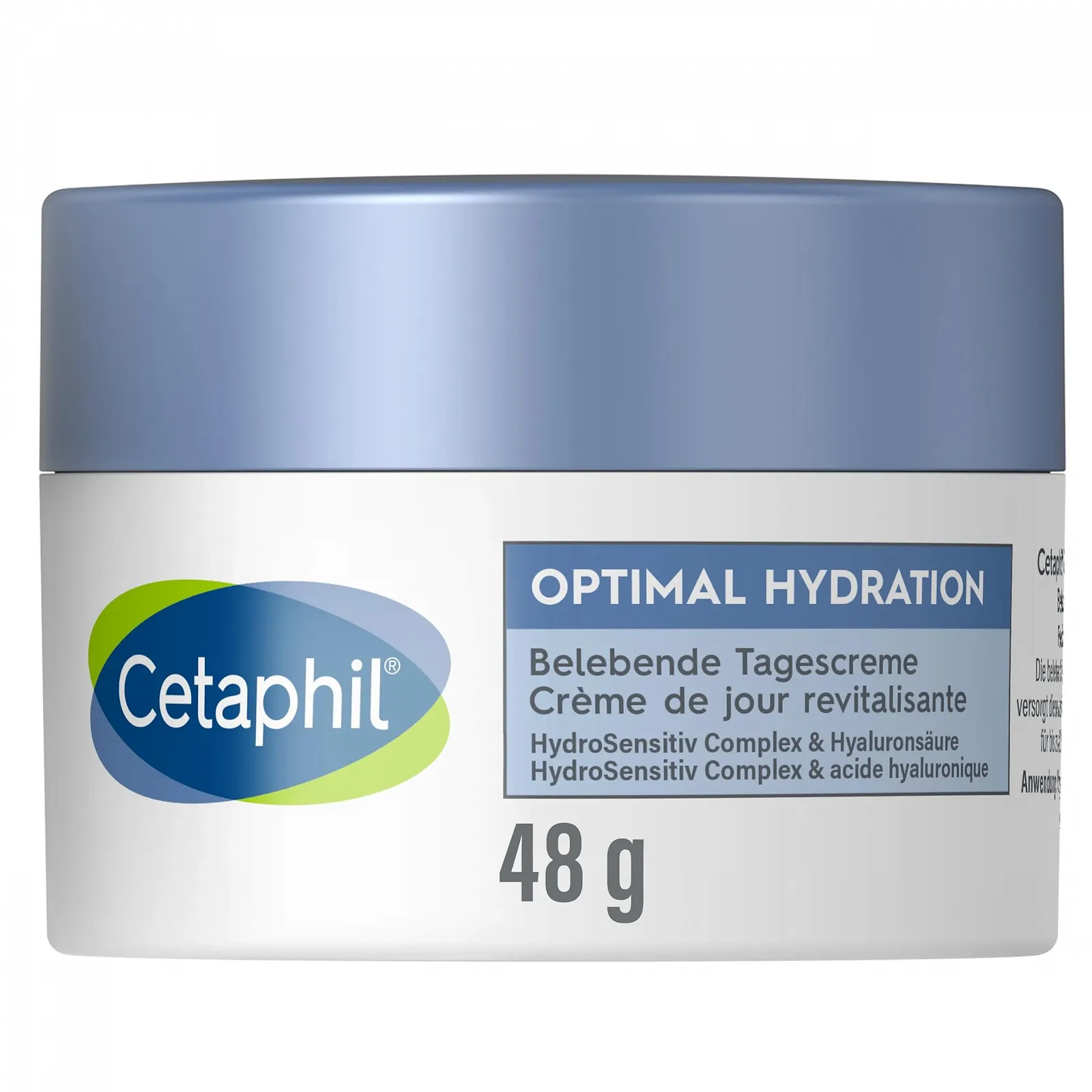 Денний крем Cetaphil Optimal Hydration бадьорий для зневодненої та втомленої шкіри 48 г, фото №1 Денний крем Cetaphil Optimal Hydration бадьорий для зневодненої та втомленої шкіри 48 г, фото №1