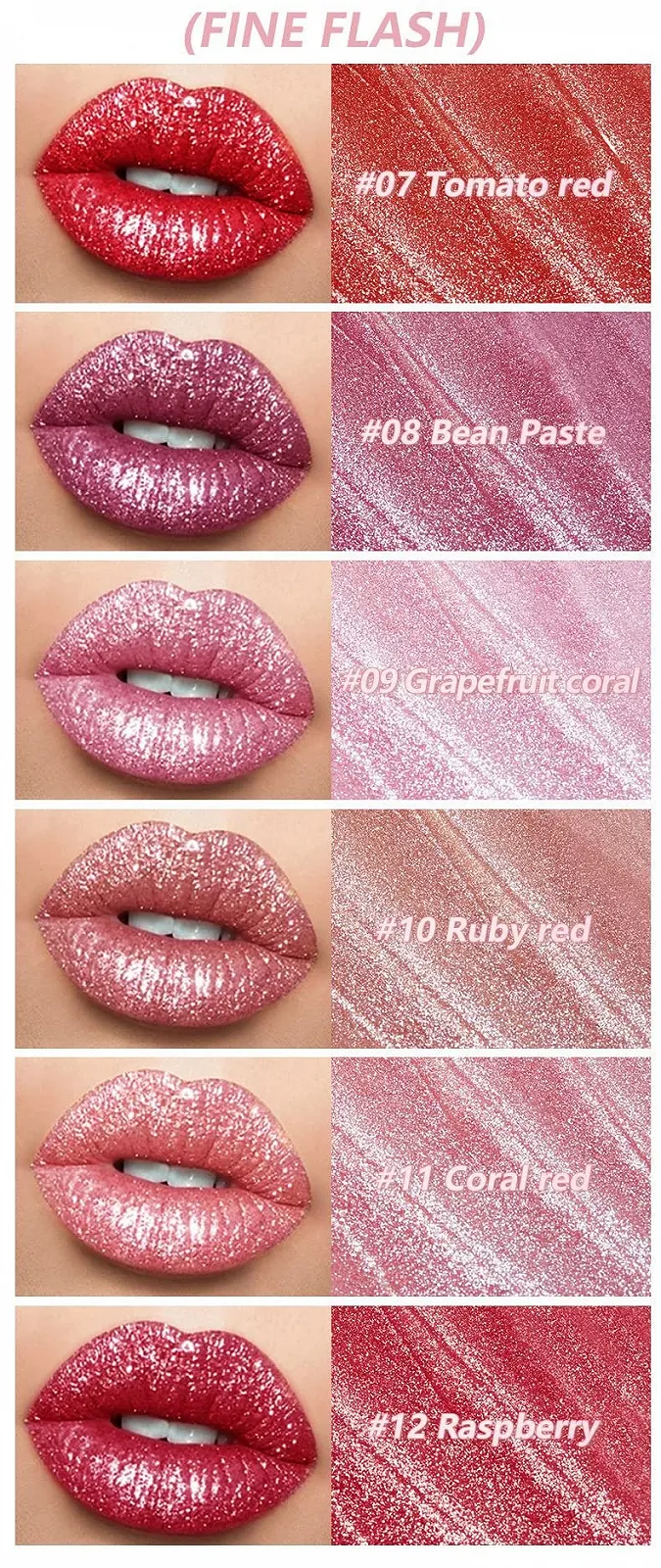 Блиск для губ Y-HaLi матовий стійкий перламутровий макіяж, фото №2