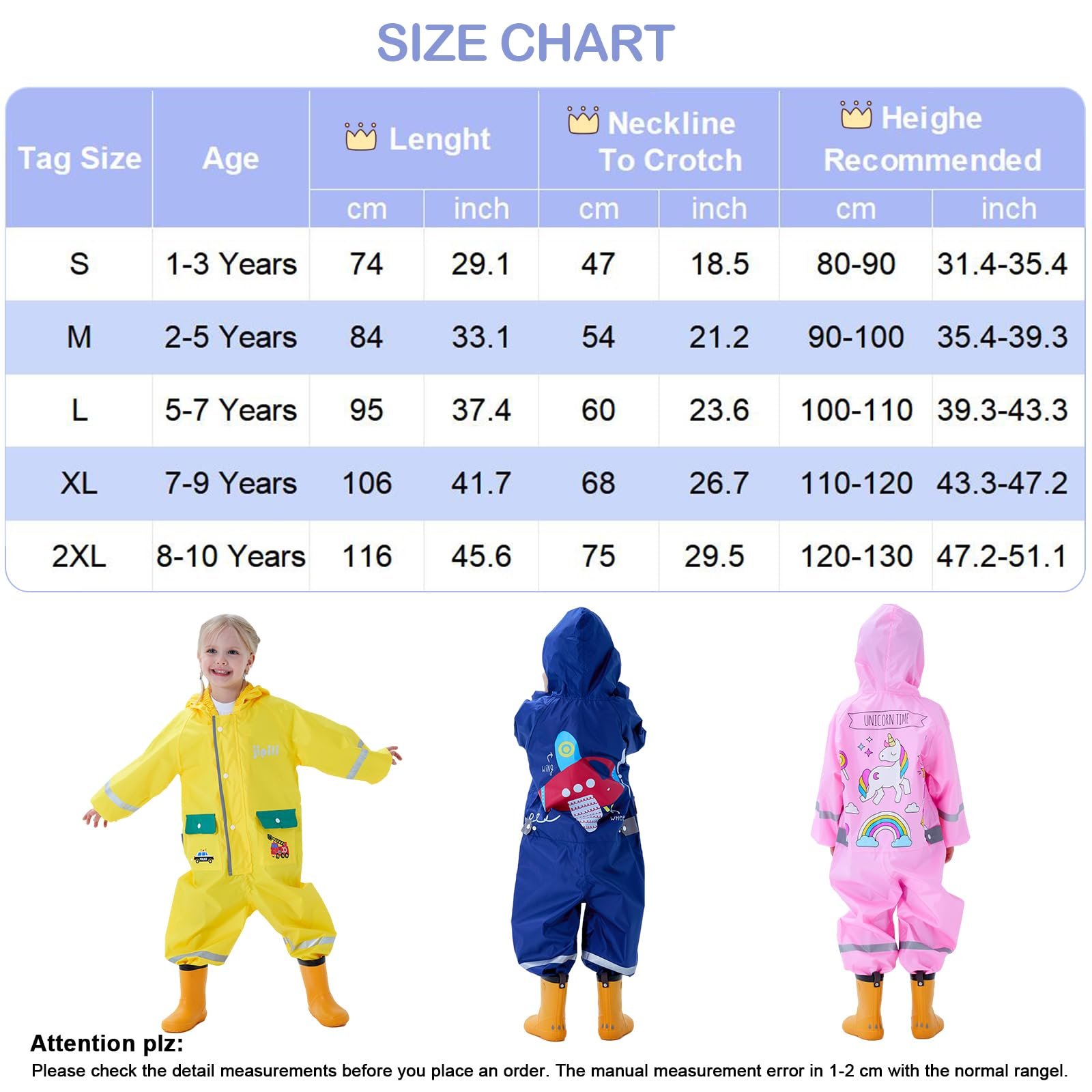 Дитячий дождевой костюм Hovkib для девочек и мальчиков, цельный дождевик, детский водонепроницаемый дождевик, дождевой комбинезон, милый мультяшный дождевик, дождевое пончо, 1-10 лет, фото №6 Дитячий дождевой костюм Hovkib для девочек и мальчиков, цельный дождевик, детский водонепроницаемый дождевик, дождевой комбинезон, милый мультяшный дождевик, дождевое пончо, 1-10 лет, фото №6