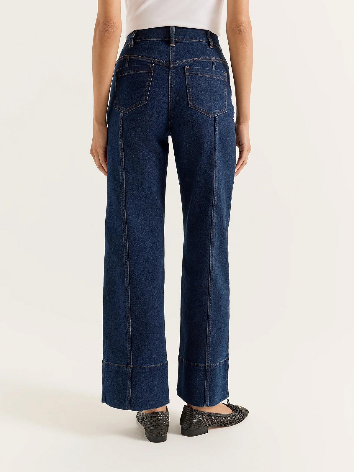 Жіночі джинсові штани MAVI GEORGIA Dark Random Sporty - 28, фото №4