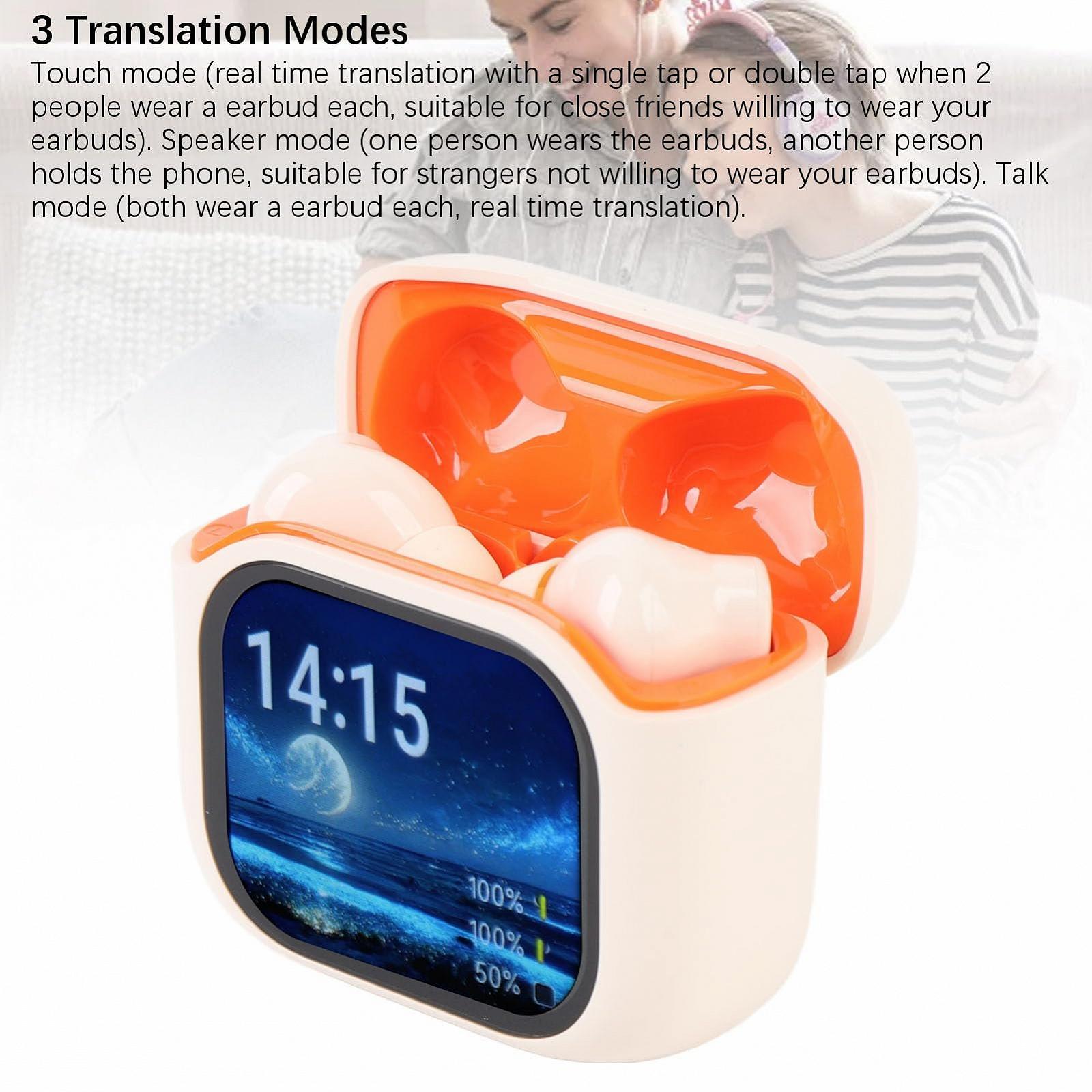 Наушники-переводчики Cryfokt, бежевый, фото №5