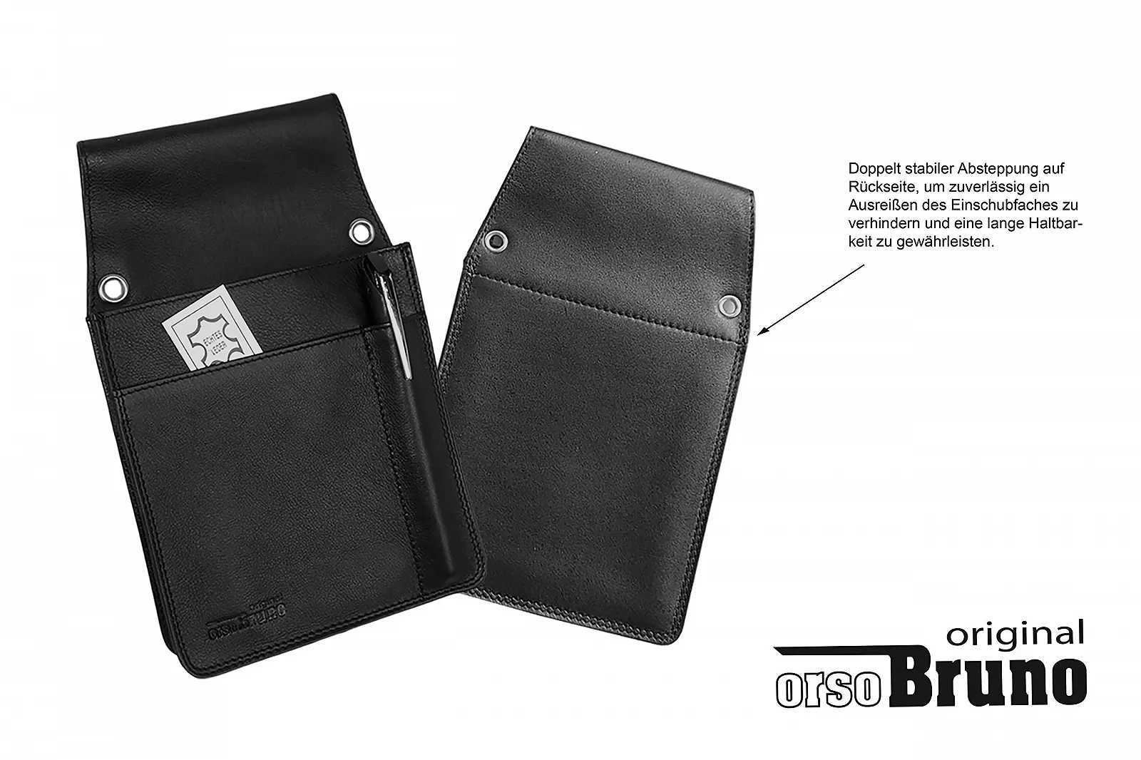 Набор кошелька для официанта orso Bruno Professional черный, фото №6