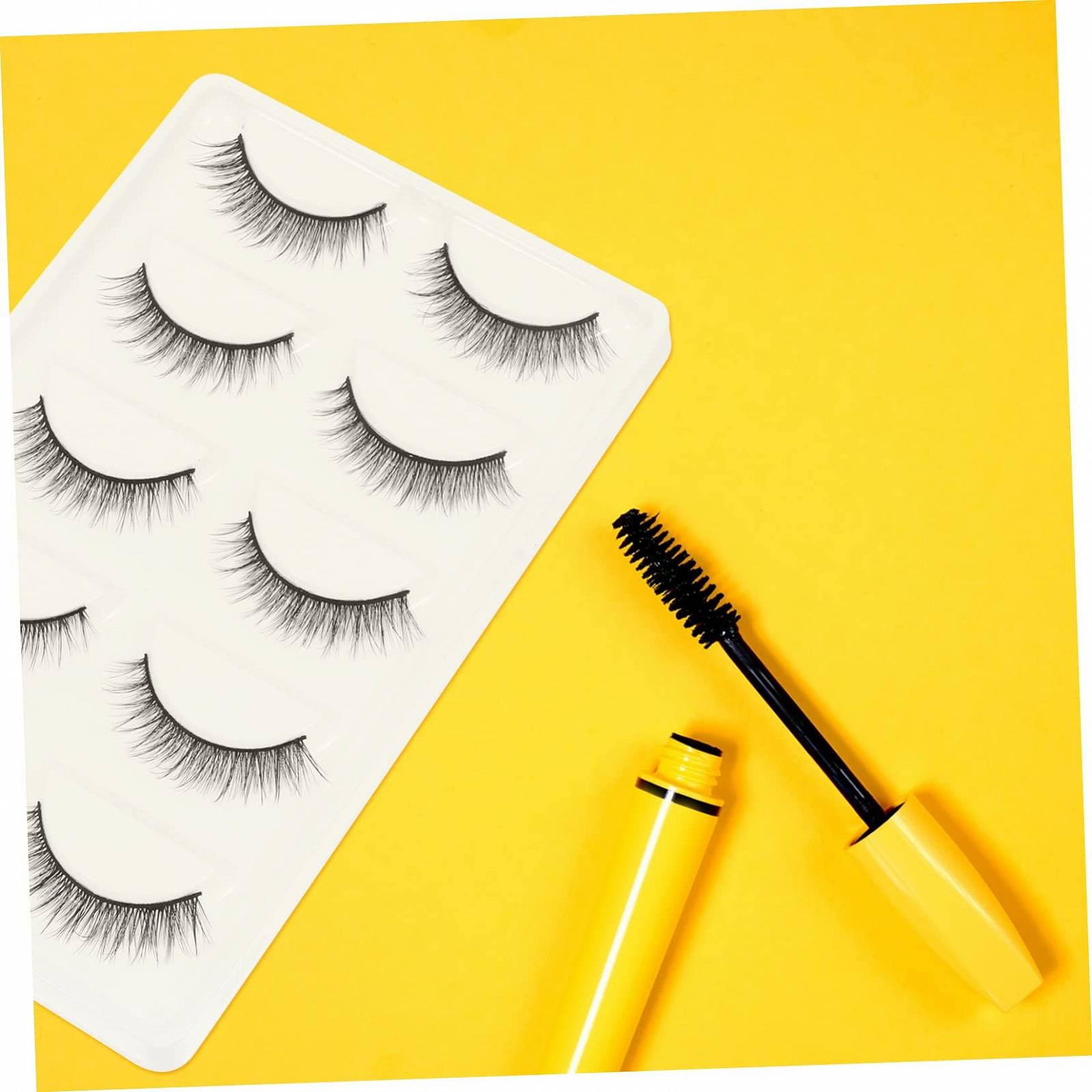 Ресницы 10 Пар Короткие Макияжные Многоразовые Накладные Толстые Натуральные Завитые Косметика 3D Синтетическое Волокно, фото №2 Ресницы 10 Пар Короткие Макияжные Многоразовые Накладные Толстые Натуральные Завитые Косметика 3D Синтетическое Волокно, фото №2