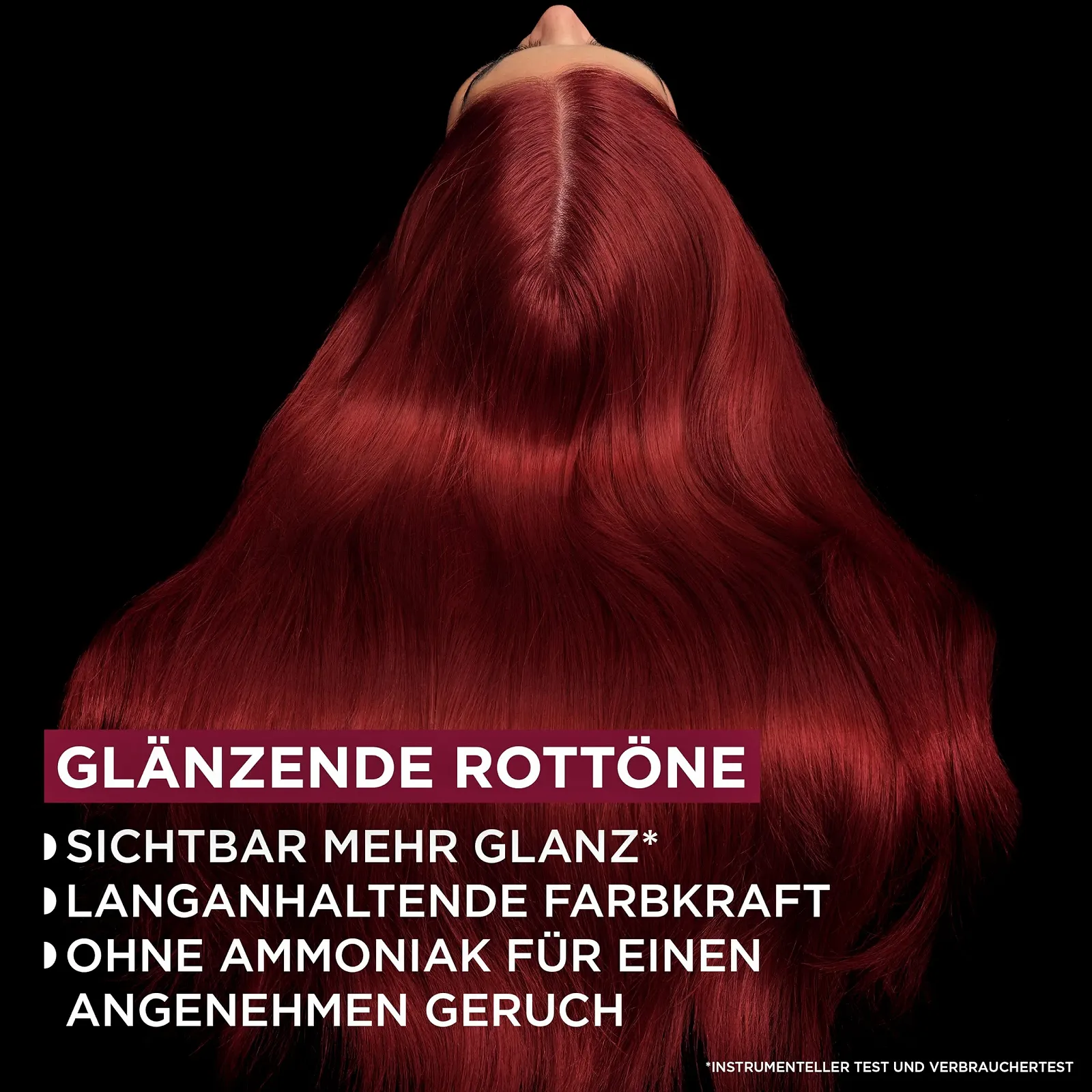 Фарба для волосся Garnier Olia Red Lacquers Стійка 5.52 Shiny Wine Red, 60 г, 54 мл, фото №5 Фарба для волосся Garnier Olia Red Lacquers Стійка 5.52 Shiny Wine Red, 60 г, 54 мл, фото №5