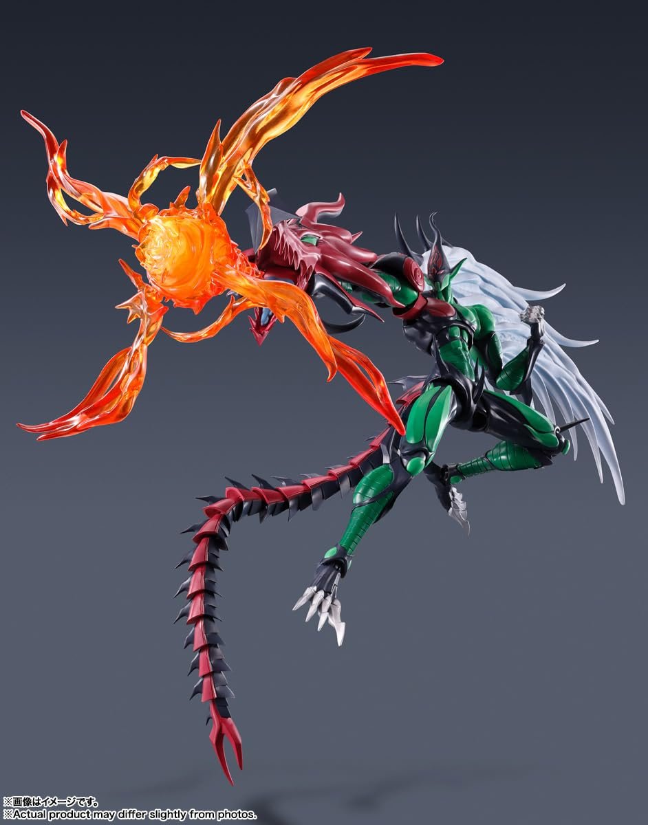 Фигурка Bandai Spirits S.H.MonsterArts Elemental Hero Flame Wingman, фото №6
