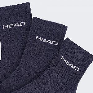Шкарпетки Head ELEMENTS ALL SPORTS SHORT CREW 3P Темно-синій  43-46 synthetic.ua - Фото 1