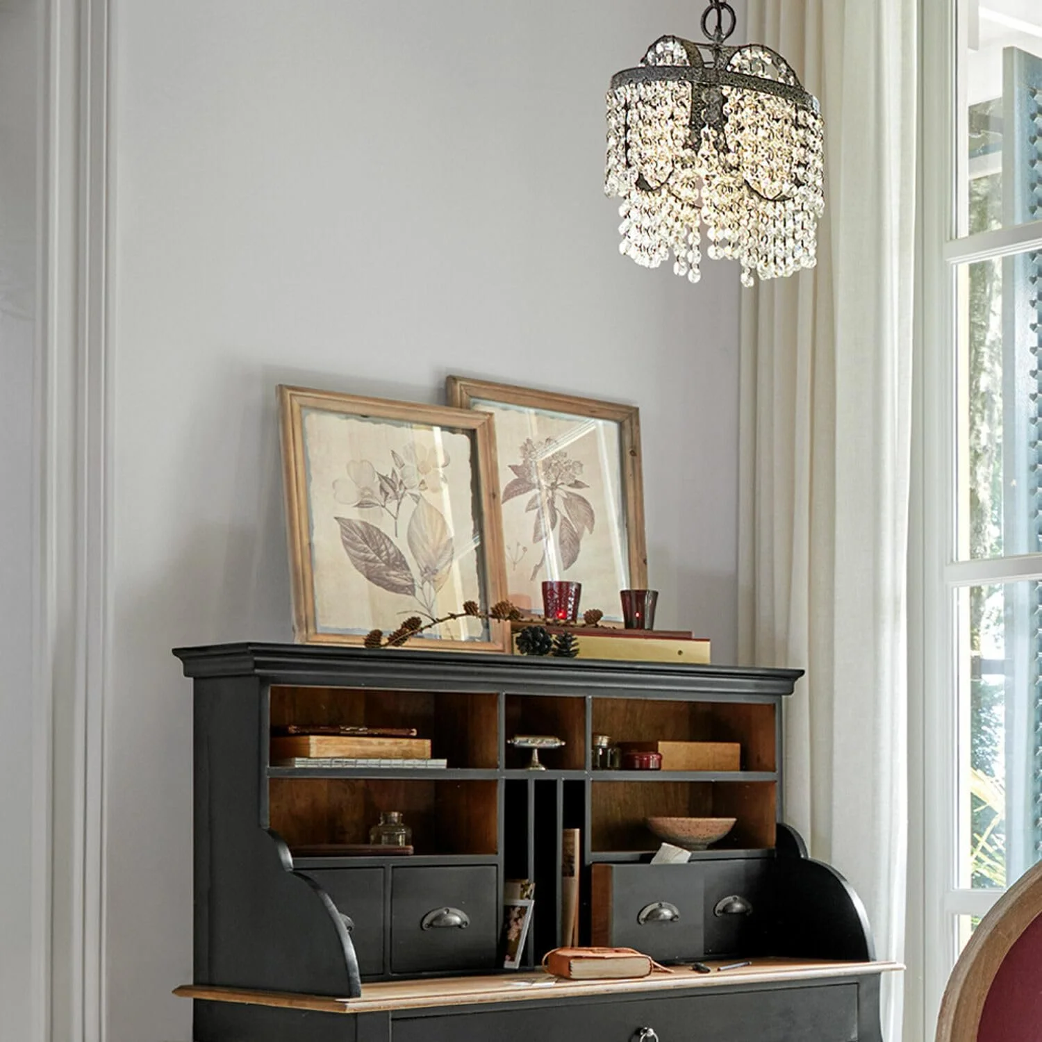 Набір картин Loberon Guyra 2 шт. дерево ялиці папір скло бежеві/коричневі 37 см, фото №3 Набір картин Loberon Guyra 2 шт. дерево ялиці папір скло бежеві/коричневі 37 см, фото №3