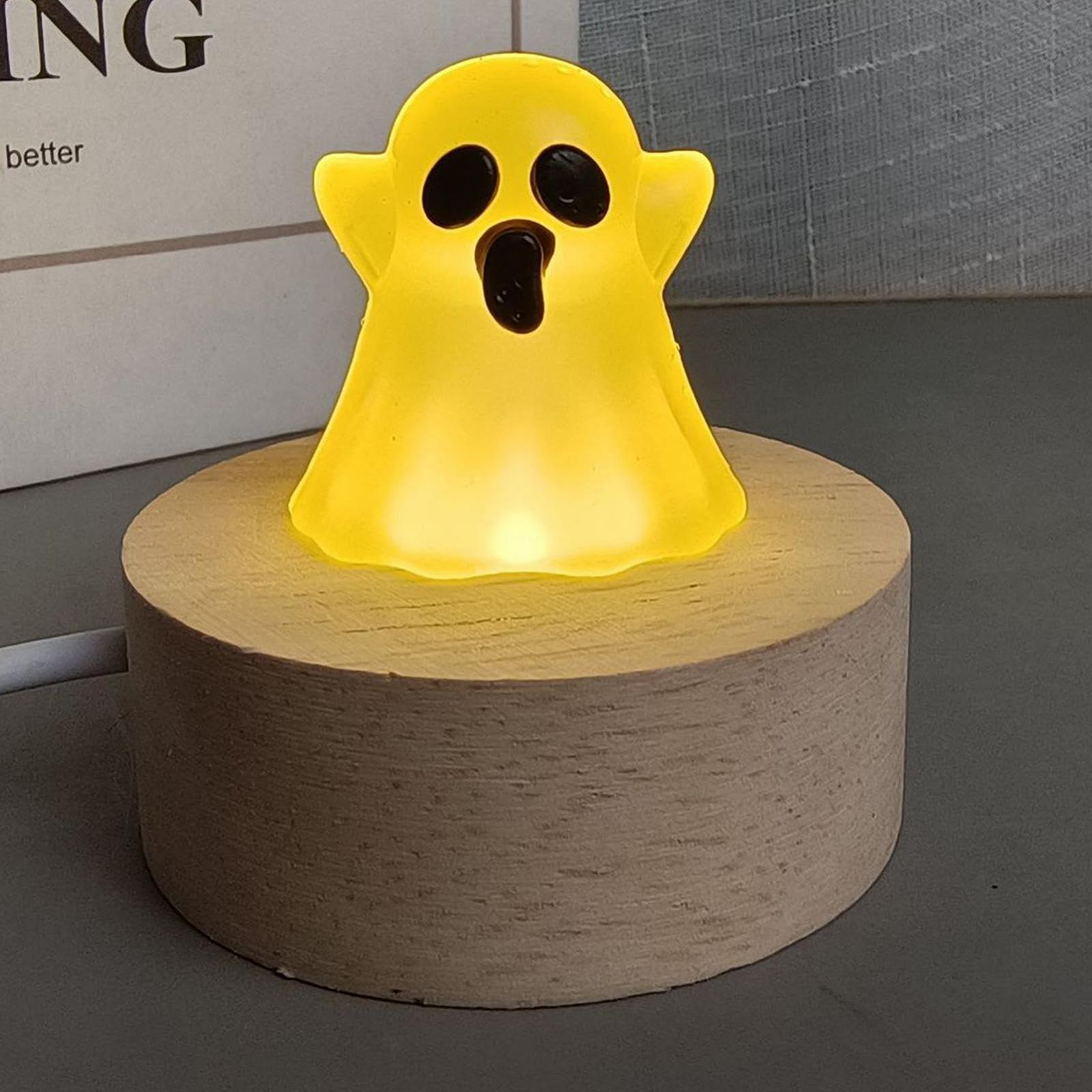 Ночник Jyxuyy Halloween Ghost Силиконовый с таймером, фото №3 Ночник Jyxuyy Halloween Ghost Силиконовый с таймером, фото №3