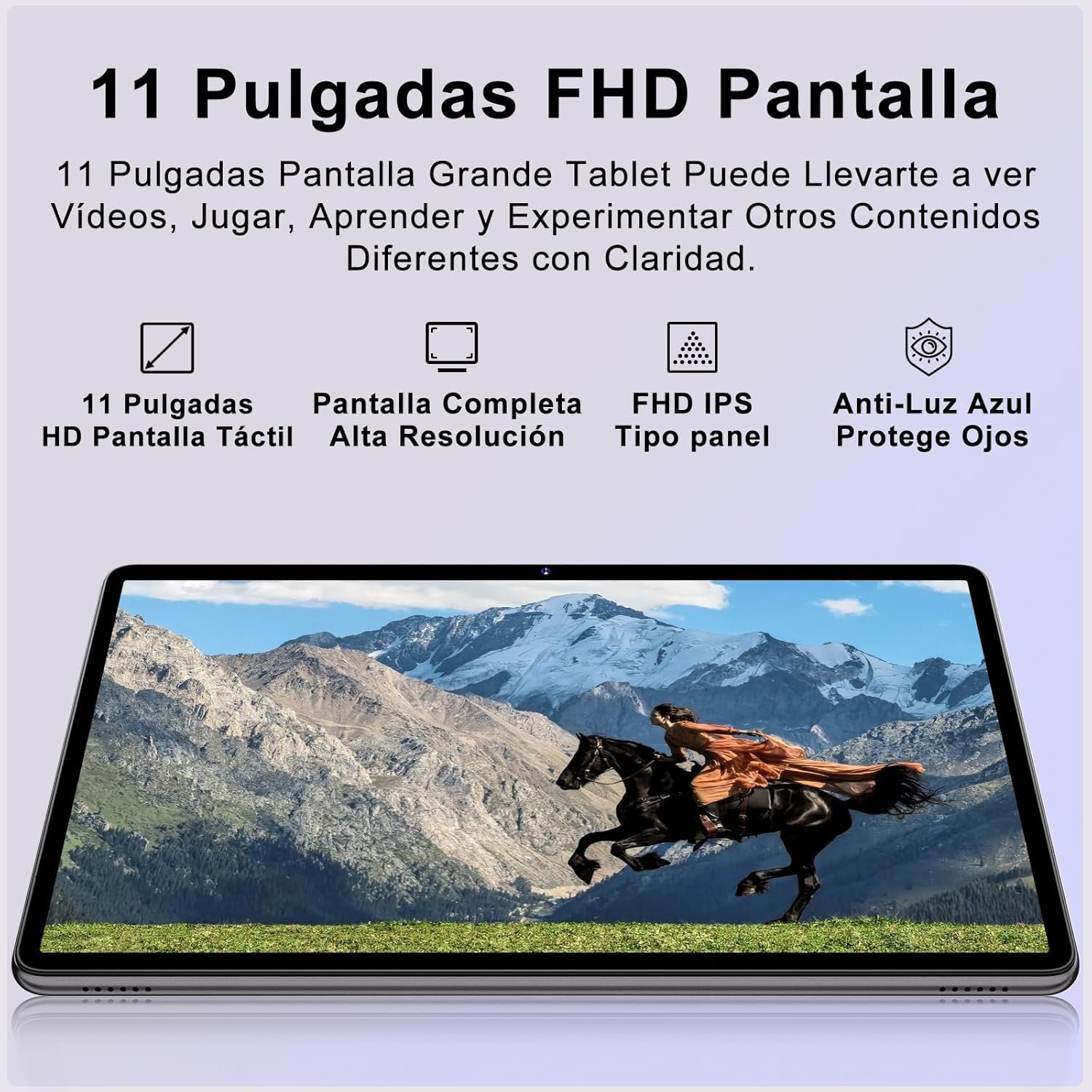 Планшет 11" Full HD DGhrti TAB50 8+16/256Gb Android 14 8000 mAh Сірий, фото №3