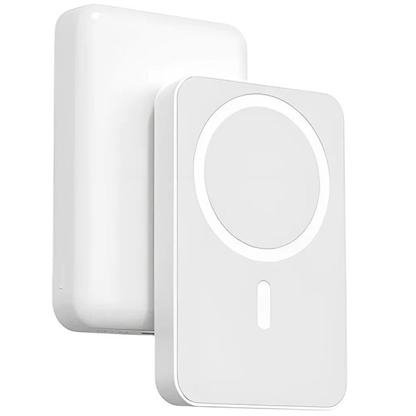 Зовнішній павербанк 5000 mAh 20W Remax RPP-509 MagSafe зі швидкою зарядкою PD+QC USB-C, Чорний, фото №3