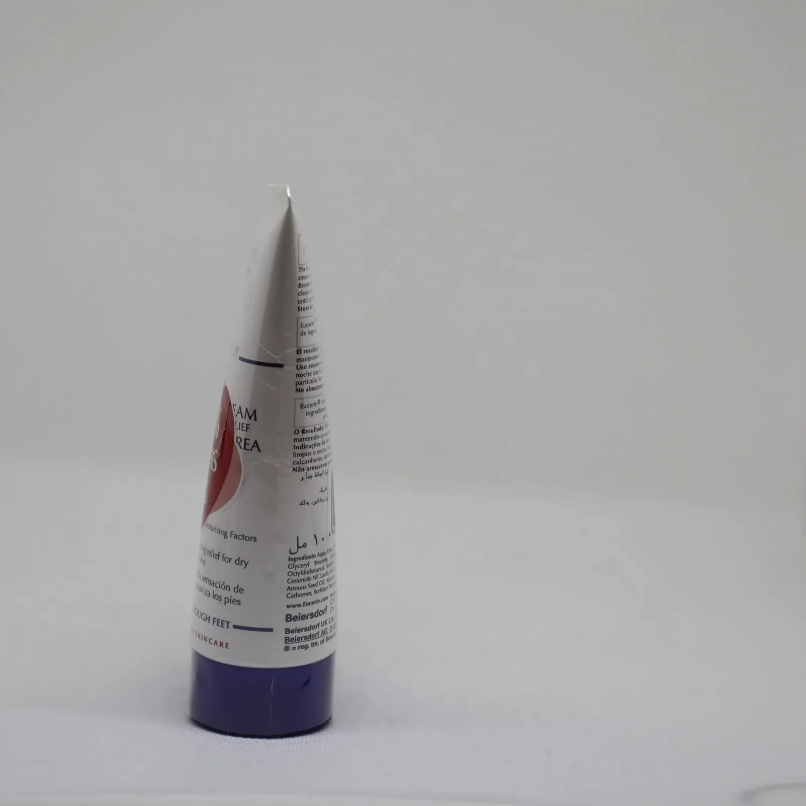 Крем для ног Eucerin UreaRepair PLUS восстанавливающий 10% Urea 2 x 100 мл, фото №2