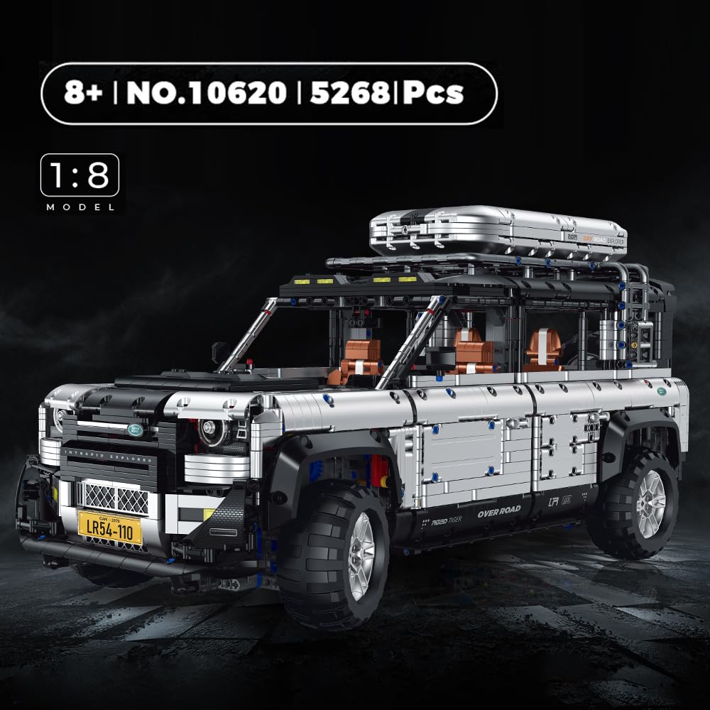 Блоки для складання MISINI M6307 Technik 110 Позашляховик 1:8, фото №2 Блоки для складання MISINI M6307 Technik 110 Позашляховик 1:8, фото №2