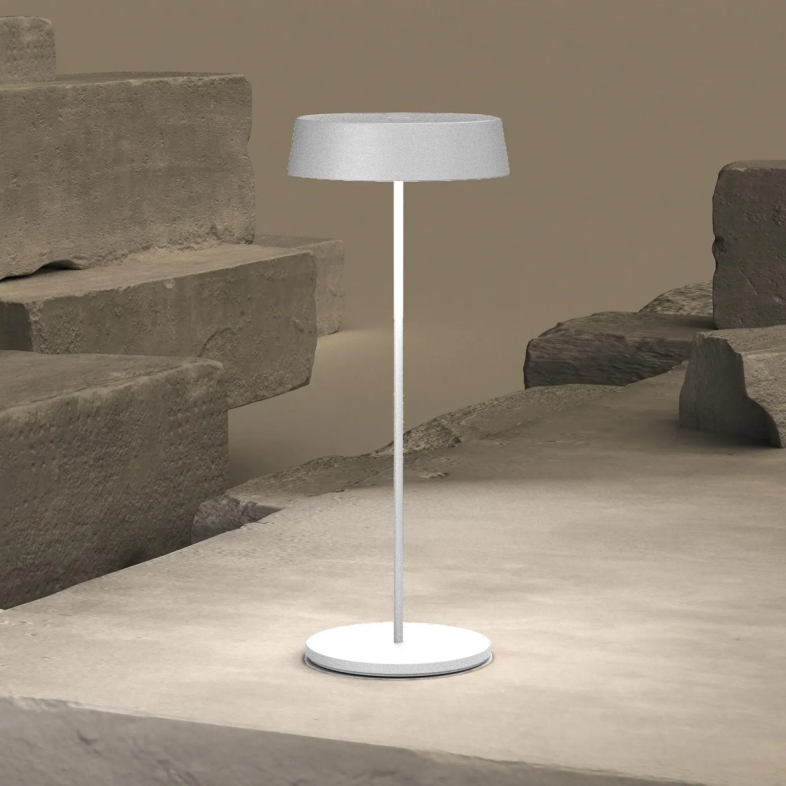 Настільна лампа Palmina 901 LED акумуляторна бездротова димована 4400 мАг IP54, фото №7