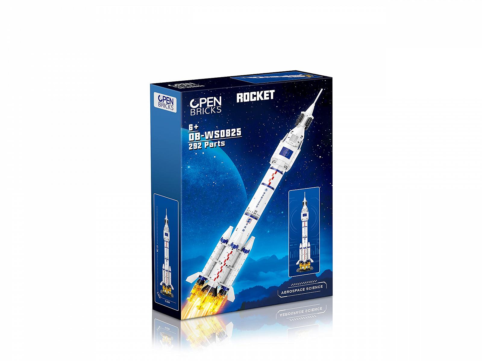 Конструктор Open Bricks Rocket OB-WS0825 средний, фото №1