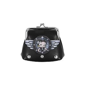 Кошелек-клип Betty Boop Motor Love, черный, 10 x 7 см, черный synthetic.ua - Фото 1