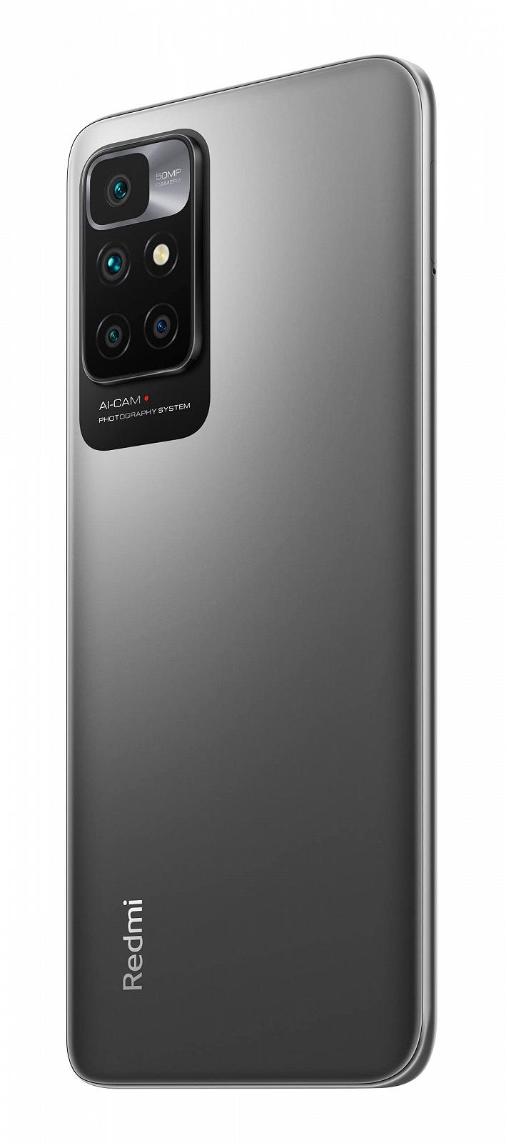 Смартфон Xiaomi Redmi 10 2022 4/64GB 6,5" FHD+ 90Hz 50MP AI Quad Camera Dual SIM Grey (с наушниками), фото №8 Смартфон Xiaomi Redmi 10 2022 4/64GB 6,5" FHD+ 90Hz 50MP AI Quad Camera Dual SIM Grey (с наушниками), фото №8