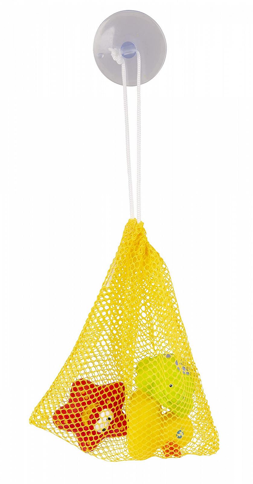 Іграшка для ванни Playgro 3 друга з сіткою для зберігання, фото №2