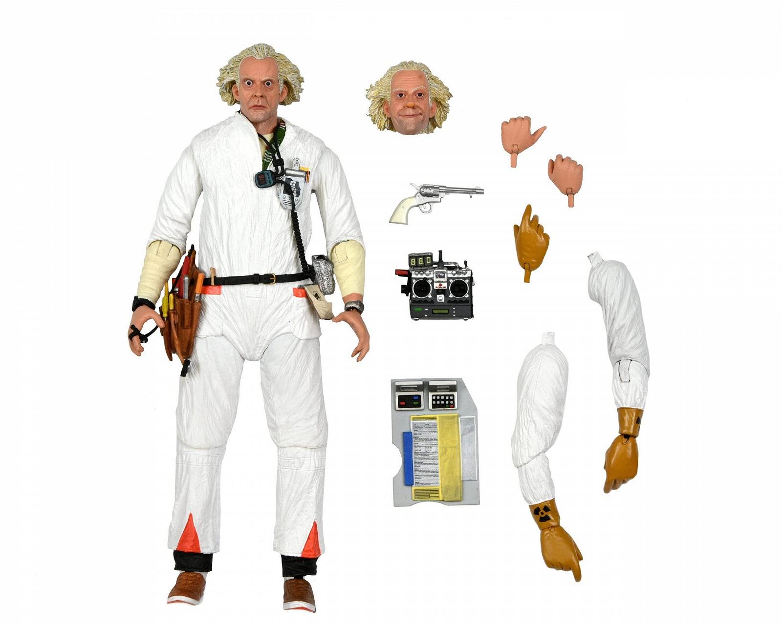 Фигурка Neca Назад в будущее Док Браун 1985 18 см, фото №1