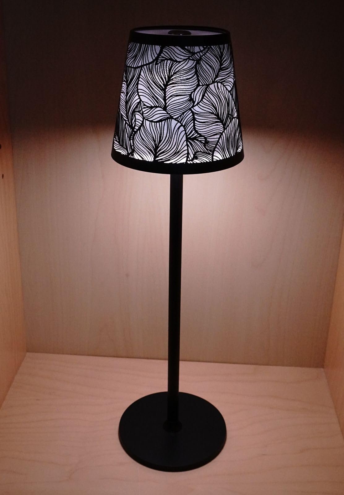 Настільна лампа formano LED Battery 41 см сенсорна IP54 USB 3-в-1, фото №6