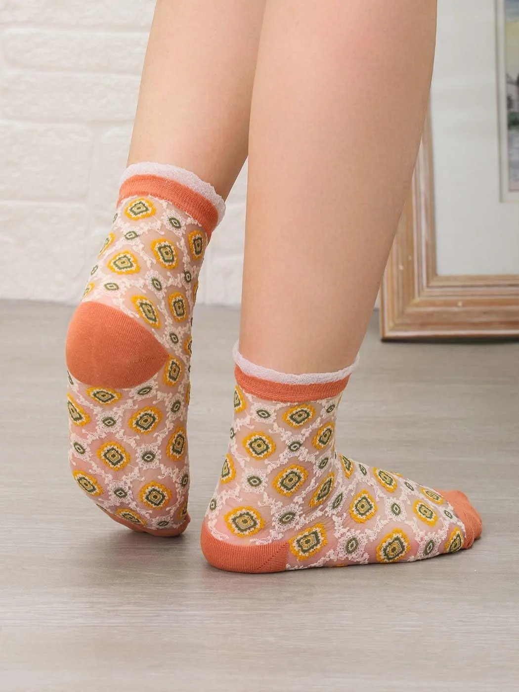 Шкарпетки Прозорі IYOU 5 пар, фото №2 Шкарпетки Прозорі IYOU 5 пар, фото №2