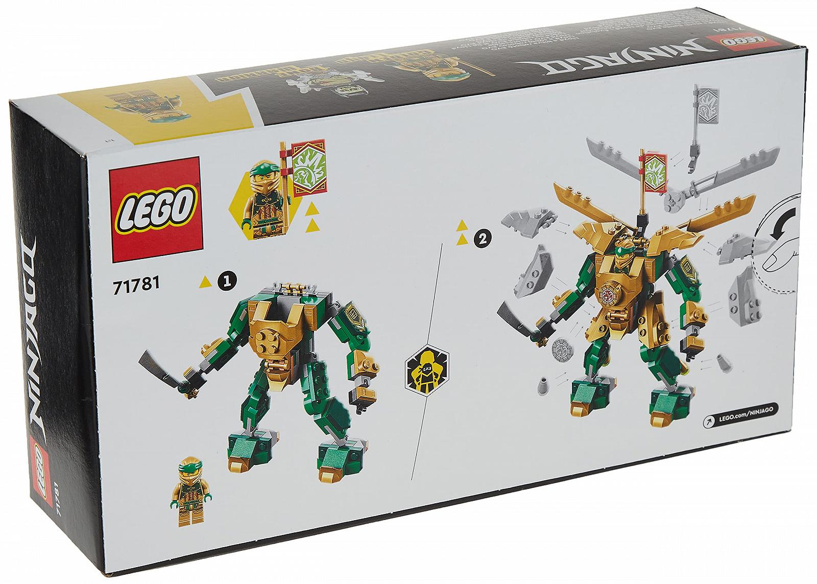 Конструктор Lego Ninjago 71781 Мех Ллойда Duel EVO, 2 екшн фігурки з покращуваною фігуркою, колекційна іграшка із Золотим Ллойдом і Скелетоном-Воїном, фото №4 Конструктор Lego Ninjago 71781 Мех Ллойда Duel EVO, 2 екшн фігурки з покращуваною фігуркою, колекційна іграшка із Золотим Ллойдом і Скелетоном-Воїном, фото №4