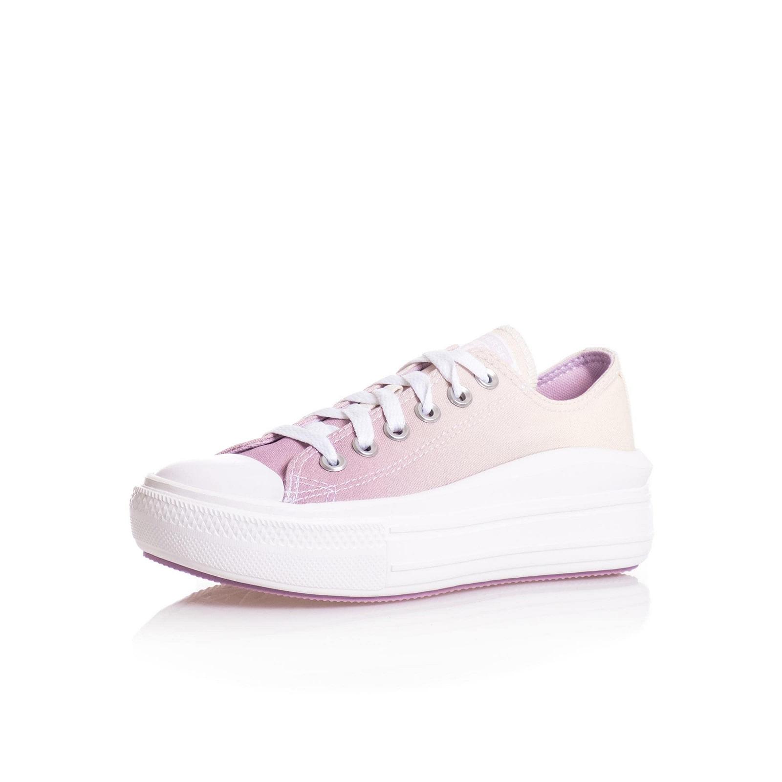 Кроссовки Converse Move Platform Hi Женские Черные/Белые, Черный Белый, medium, фото №2