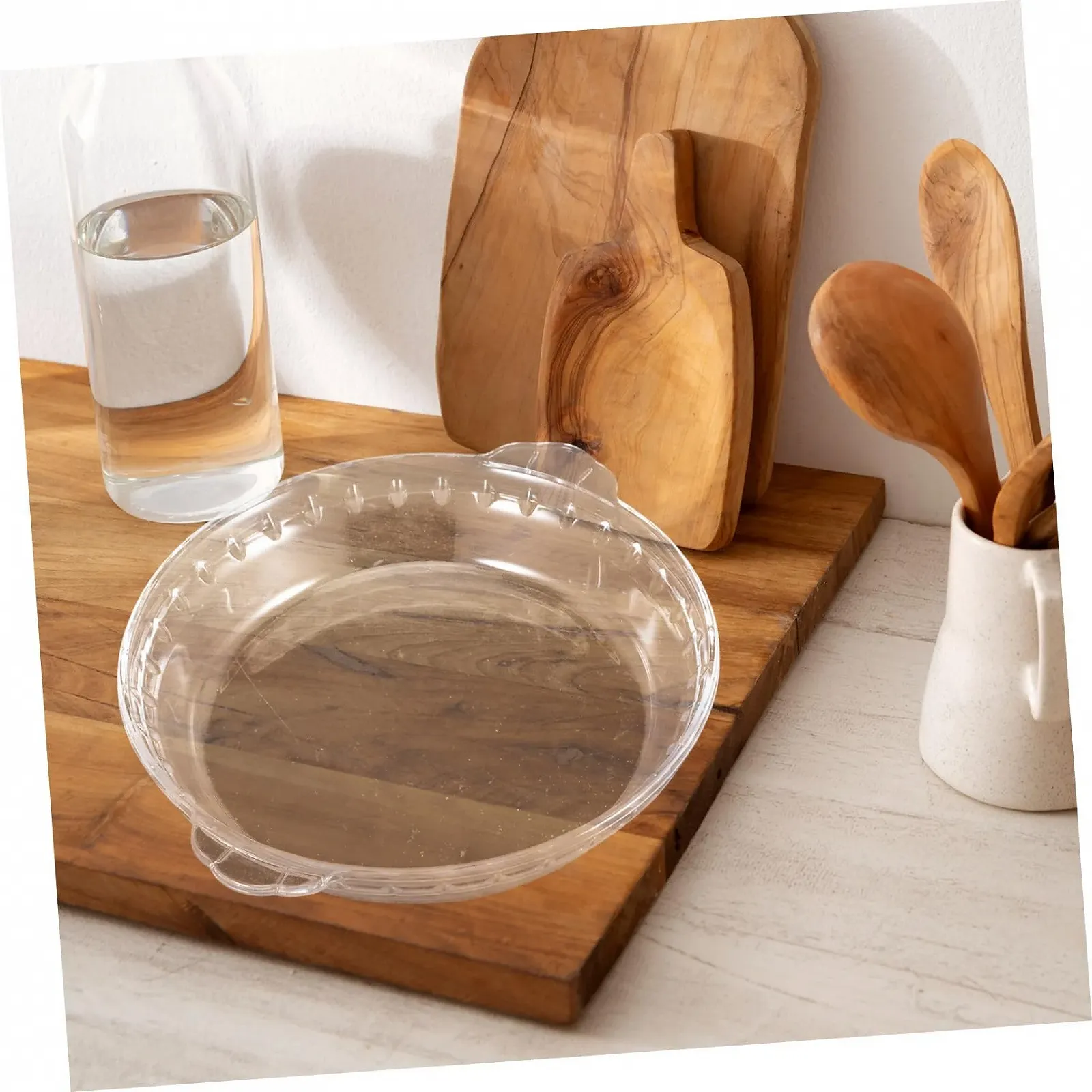 Форма для выпекания TOYANDONA стеклянная прозрачная для запеканки и сервировки, фото №6