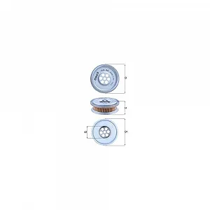 Гідравлічний фільтр рульового керування KNECHT HX 44 для MERCEDES-BENZ - Фото 1