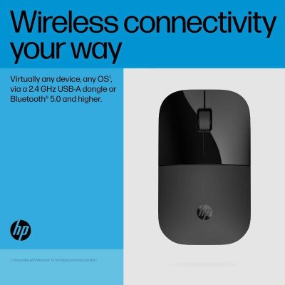 Мышка HP Z3700 Dual Wireless/Bluetooth Black (758A8AA), фото №9 Мышка HP Z3700 Dual Wireless/Bluetooth Black (758A8AA), фото №9