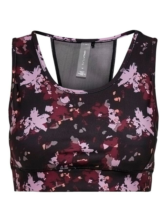 Топ Only Play AOP SPORTS BRA Черный XS, фото №1
