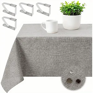Скатертина Cotton Linen 140 x 200 cm - Фото 1