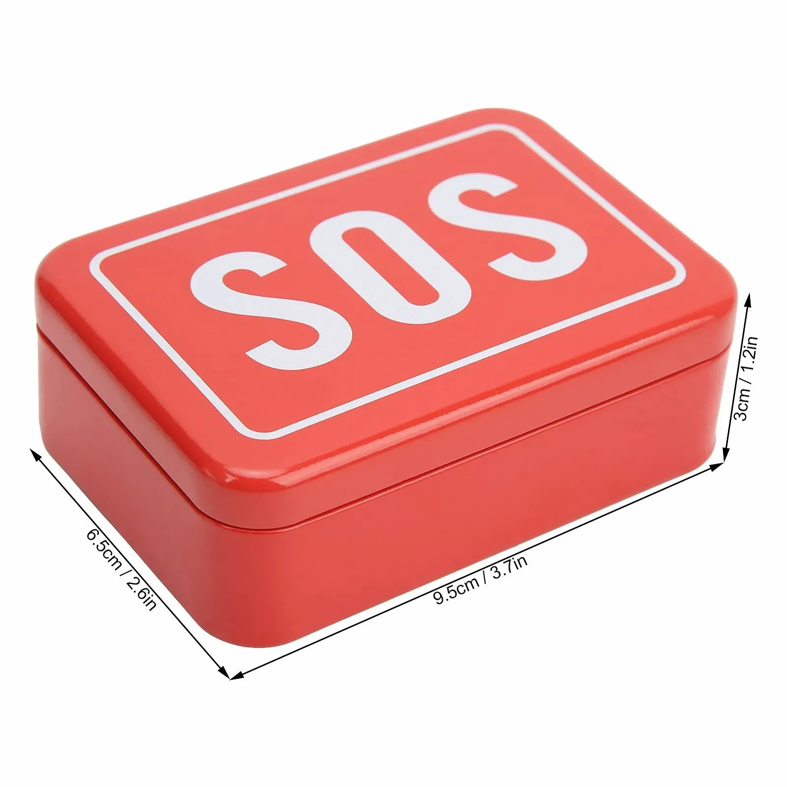 Коробка для зберігання Rehomy SOS Mini залізна для виживання, фото №5