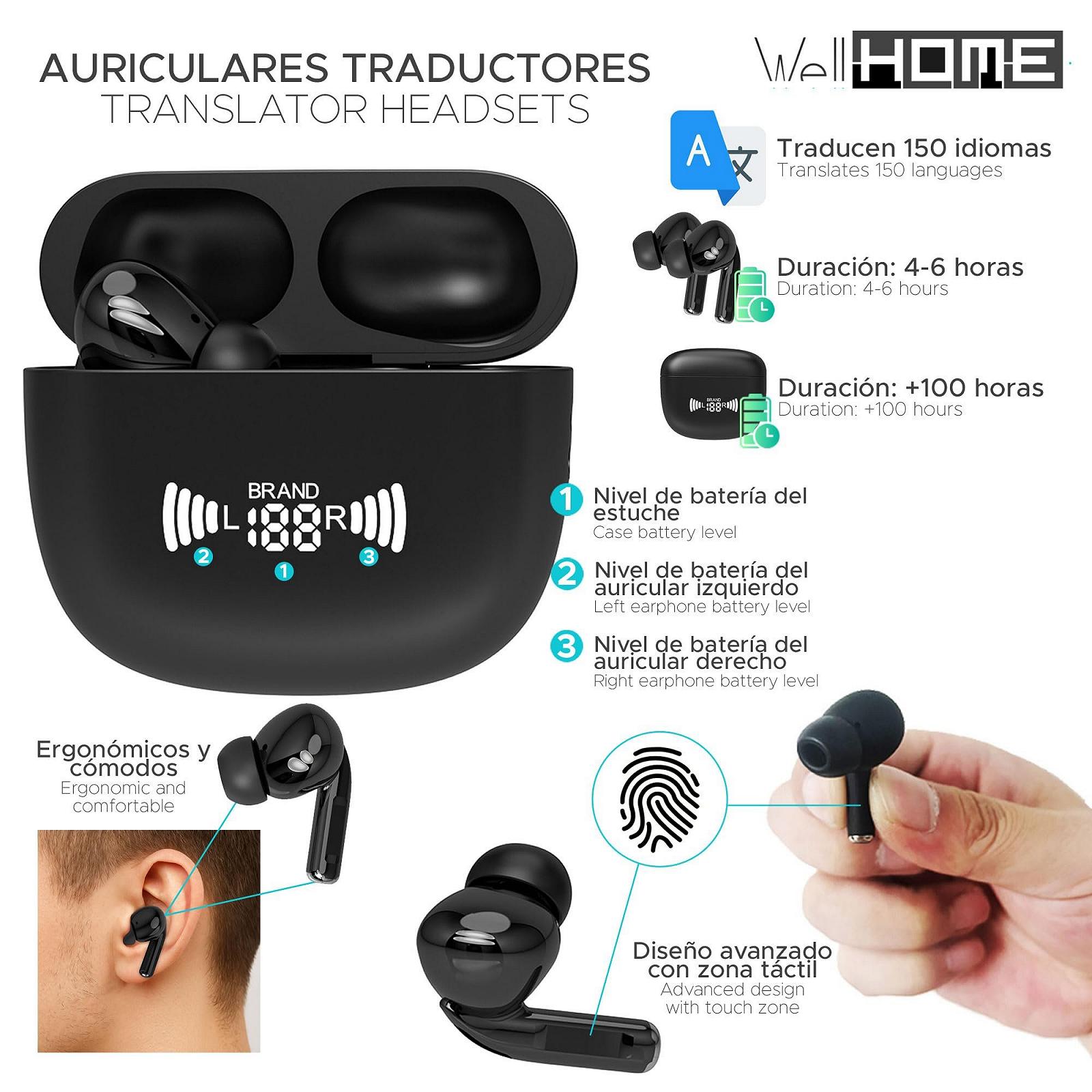 Наушники беспроводные WELL HOME, со звуком и четкими звонками, Bluetooth и микрофоном, для iOS и Android, фото №2 Наушники беспроводные WELL HOME, со звуком и четкими звонками, Bluetooth и микрофоном, для iOS и Android, фото №2