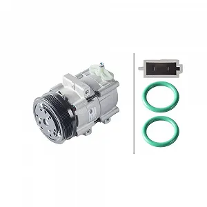 Компресор кондиціонера HELLA 8FK 366 201-061 - Фото 1