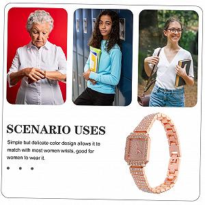 Часы VALICLUD Модные часы Мужские часы Украшения для свадебных церемоний Женские часы Дамские часы Свадебное украшение Женские часы Модные часы со стразами Металл Розовое Золото, Розовое Золото цена на synthetic.ua - Фото 1 Часы VALICLUD Модные часы Мужские часы Украшения для свадебных церемоний Женские часы Дамские часы Свадебное украшение Женские часы Модные часы со стразами Металл Розовое Золото, Розовое Золото synthetic.ua - Фото 1