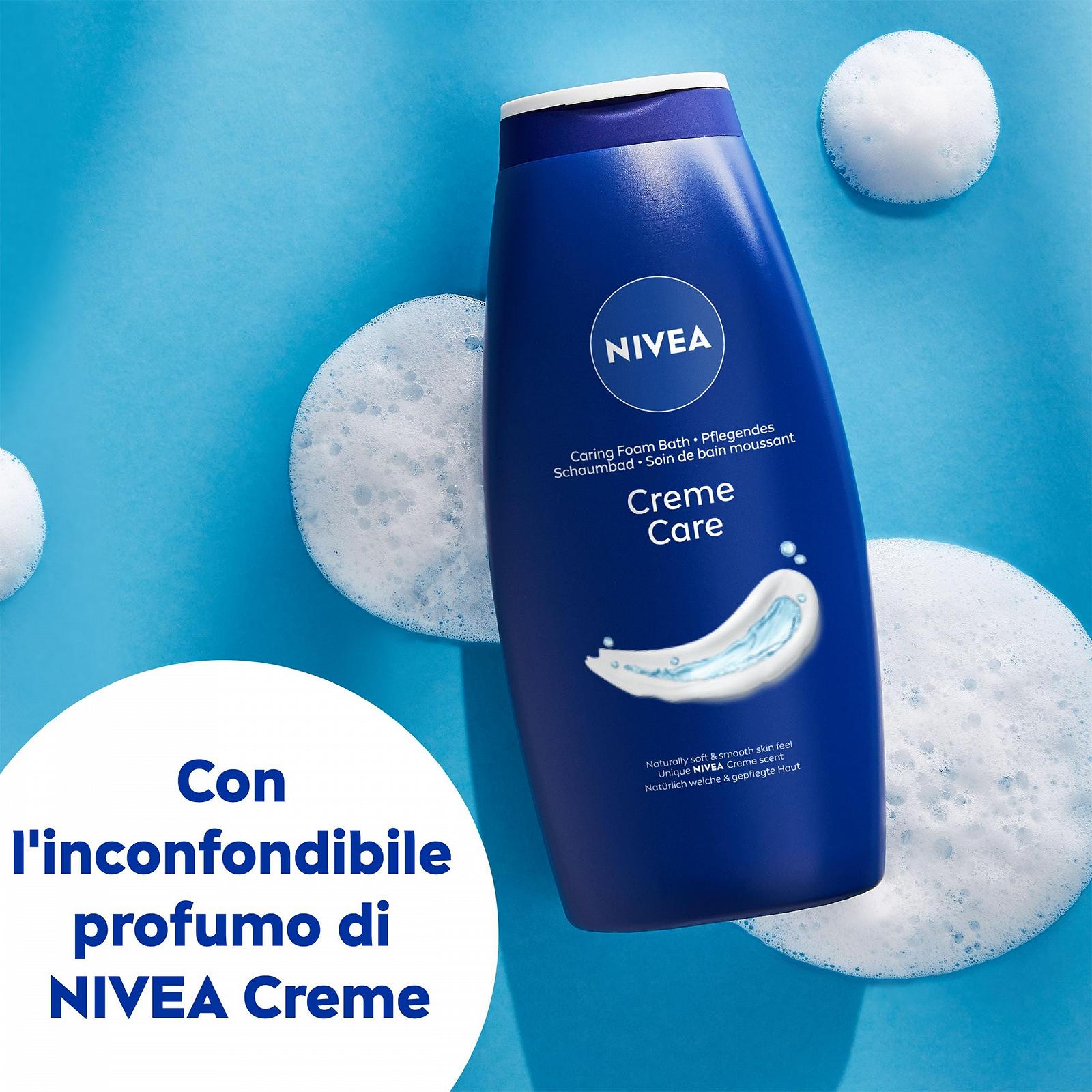 Гель-крем для душа NIVEA Creme Care 750 мл с витаминами C, E и питательными маслами, фото №3