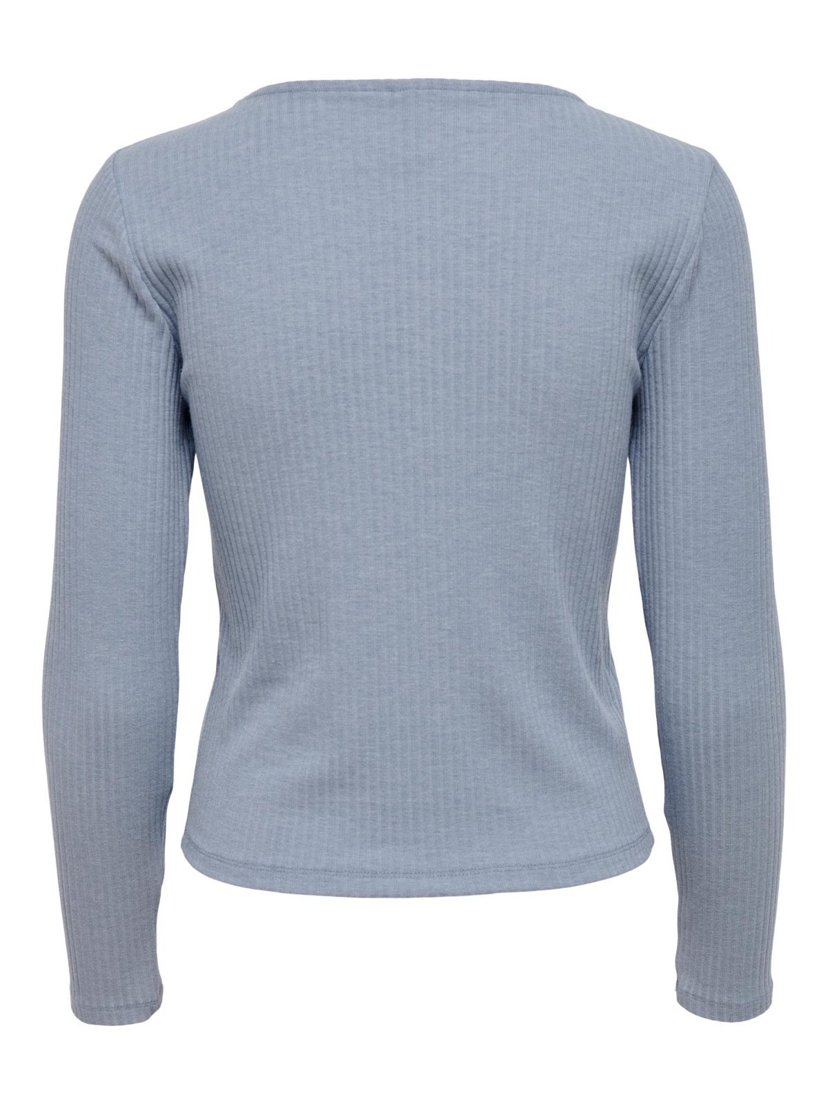 Блуза ONLNELLA L/S BUTTON TOP CS NN 15261547-Eventide ONLY Блакитний XS, фото №2