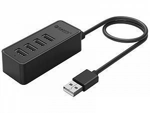 Концентратор USB2.0 Orico W5P-U2-030-BK-PRO Black CA911424 4хUSB2.0 - Фото 1