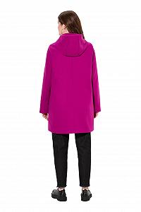 Жіноче пальто дафлко Ulla Popken наToggle застібках з капюшоном synthetic.ua - Фото 1