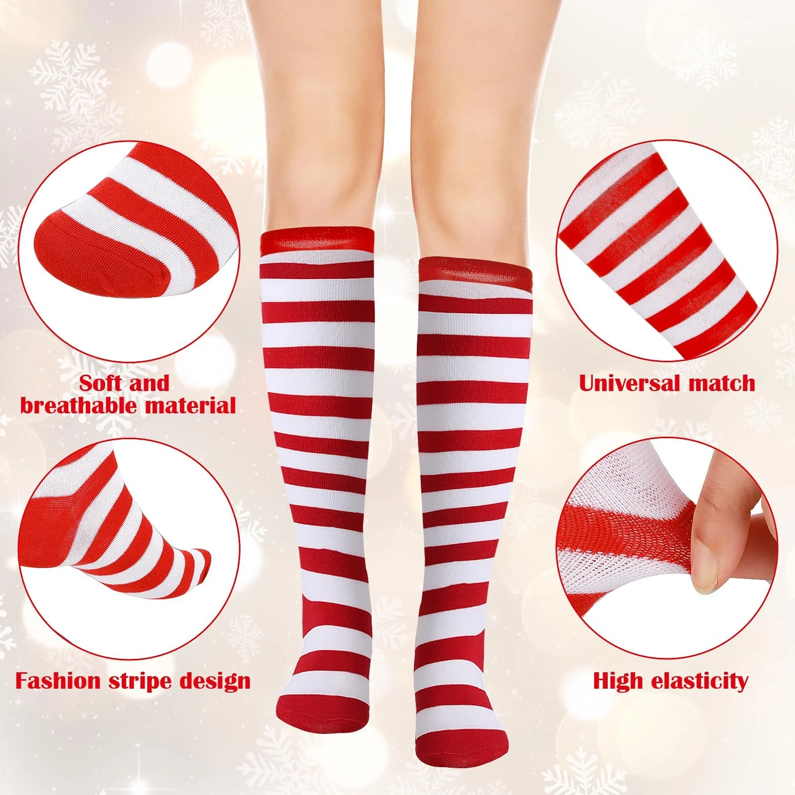 Панчохи Lusofie в смужку, 2 пари, фото №3 Панчохи Lusofie в смужку, 2 пари, фото №3