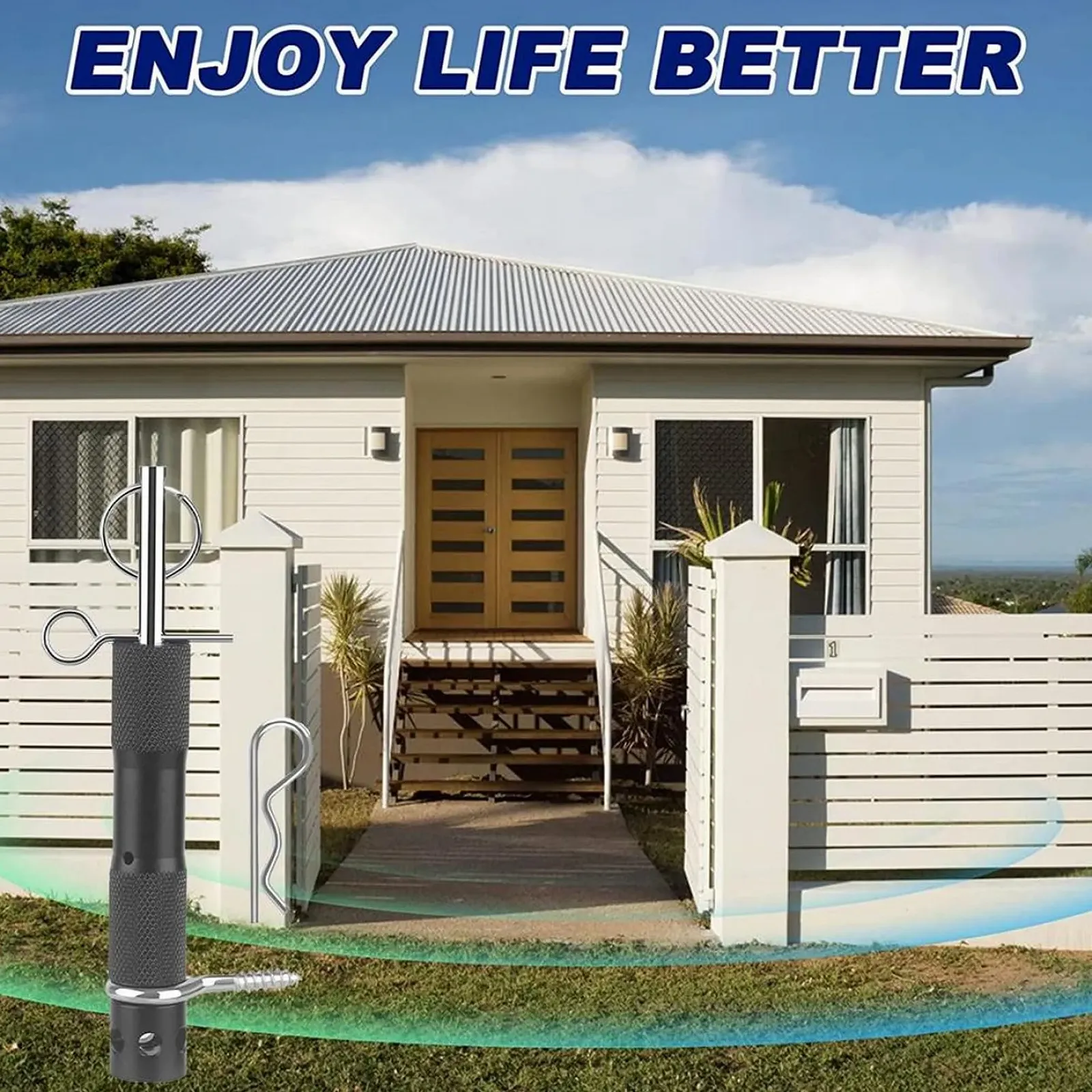 Сигналізація Perimeter Reise Alarm для кемпінгу, дротова, гучний звук, фото №6