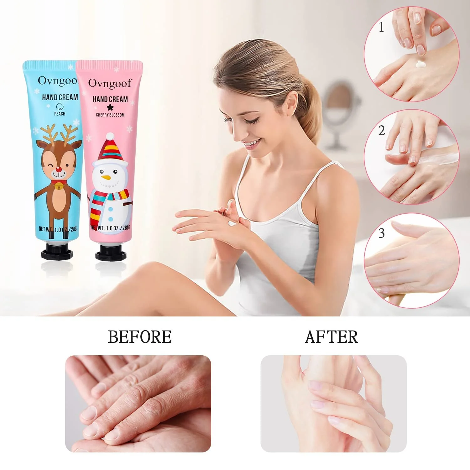 Крем для рук Набір (10 штук) Зволоження Різні аромати, фото №6