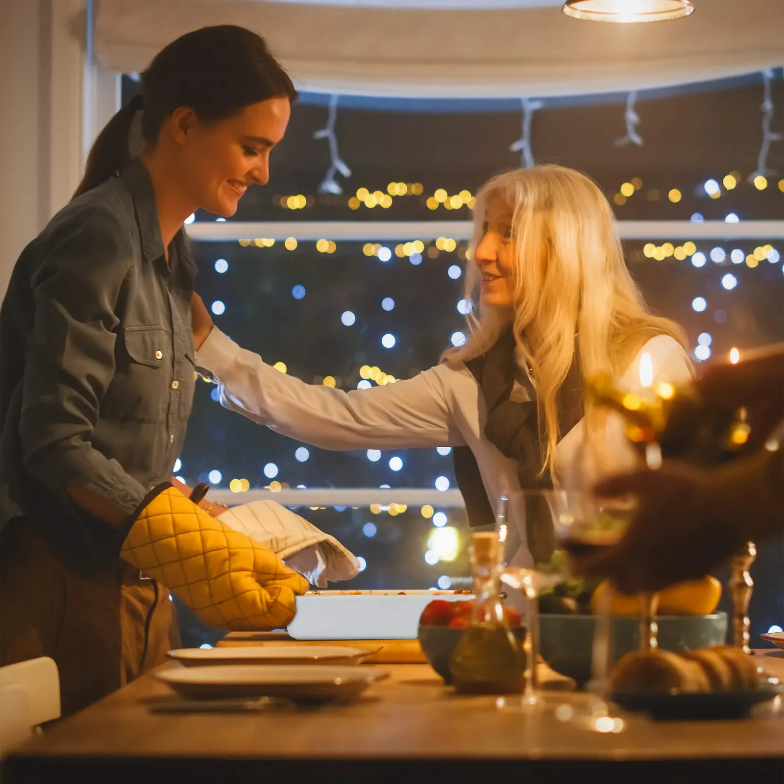 Набір форм для запікання Relaxdays Керамічний Квадратний 3 шт. Білий, фото №3