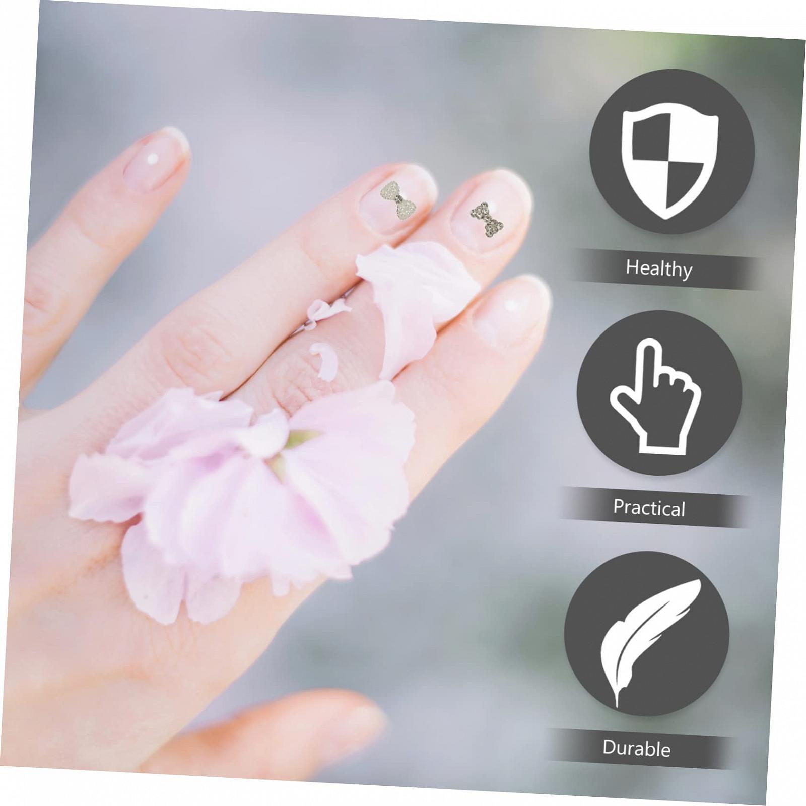 Украшения для ногтей Бабочки FRCOLOR 54шт. Элегантные украшения для маникюра, фото №6