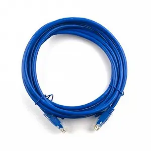 Патч-корд 7.5м, RJ-45, Cat.5e, CU медь синий Ritar (PCR-CU/7.5Be 04289 - Фото 1